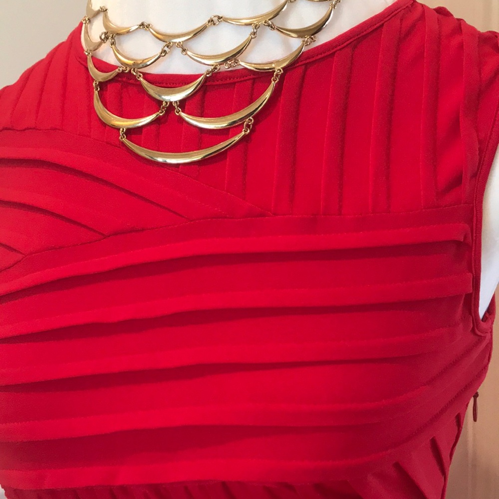 Calvin Klein Red Dress - Picture 2 of 5